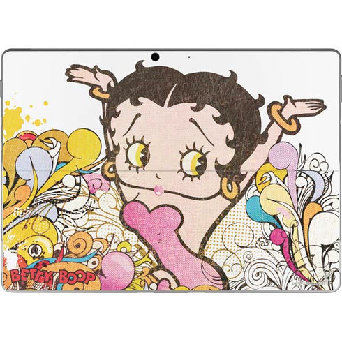 Betty Boop Hands Up Surface Pro 9 Skin