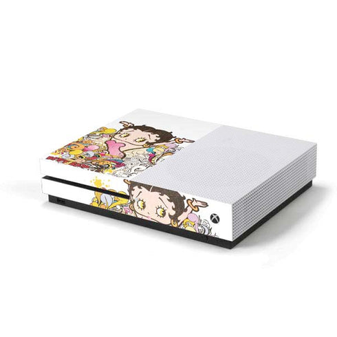 Betty Boop Hands Up Xbox One S Console Skin