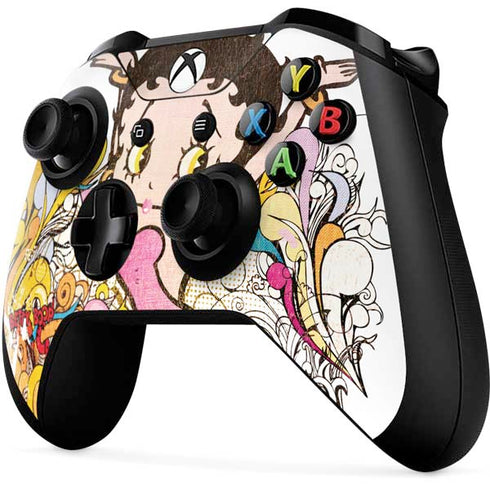 Betty Boop Hands Up Xbox One X Controller Skin