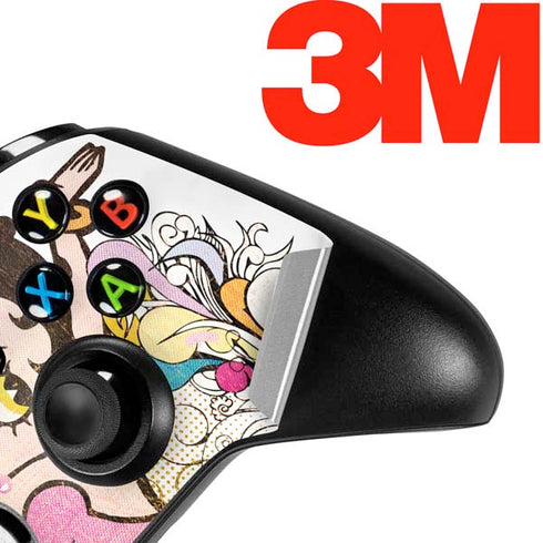 Betty Boop Hands Up Xbox One X Controller Skin