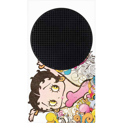 Betty Boop Hands Up Xbox Series S Console Skin