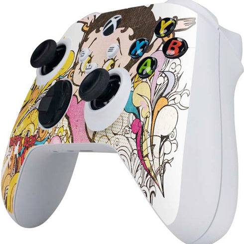 Betty Boop Hands Up Xbox Series S Controller Skin