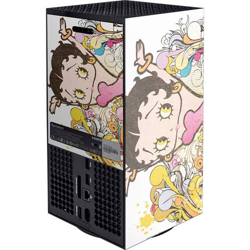 Betty Boop Hands Up Xbox Series X Console Skin