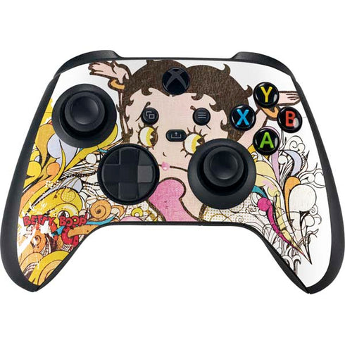Betty Boop Hands Up Xbox Series X Controller Skin
