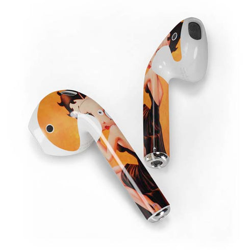 Betty Boop Little Black Dress Apple AirPods Skin