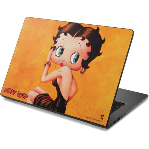 Betty Boop Little Black Dress Dell Chromebook Skin