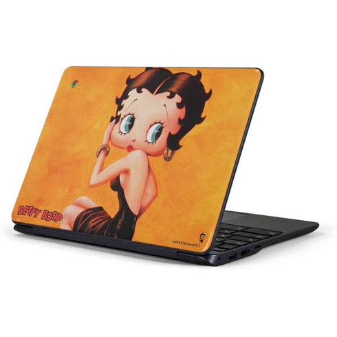 Betty Boop Little Black Dress Samsung Chromebook Skin