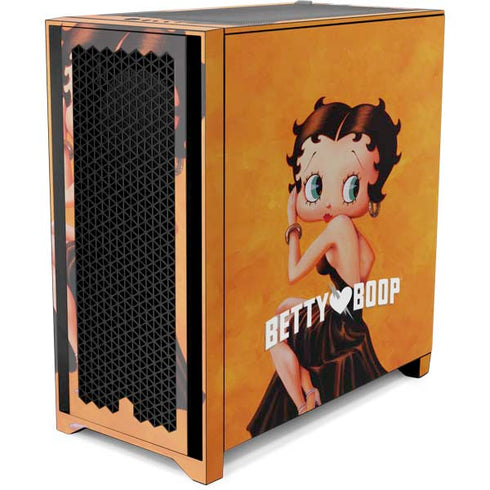 Betty Boop Little Black Dress Corsair 4000D Tempered Glass Mid-Tower ATX Case Skin