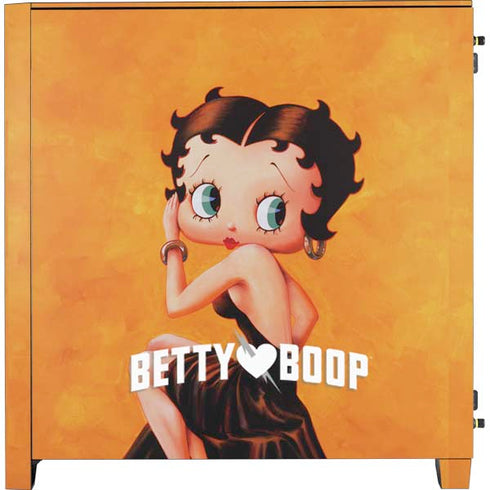 Betty Boop Little Black Dress Corsair 4000D Tempered Glass Mid-Tower ATX Case Skin