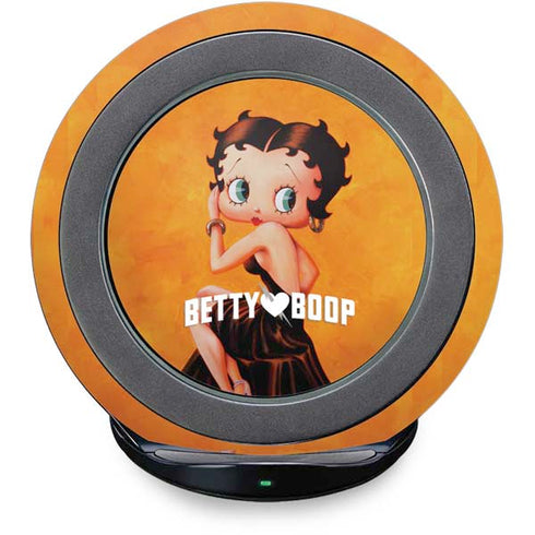 Betty Boop Little Black Dress Fast Charge Wireless Charging Stand Skin