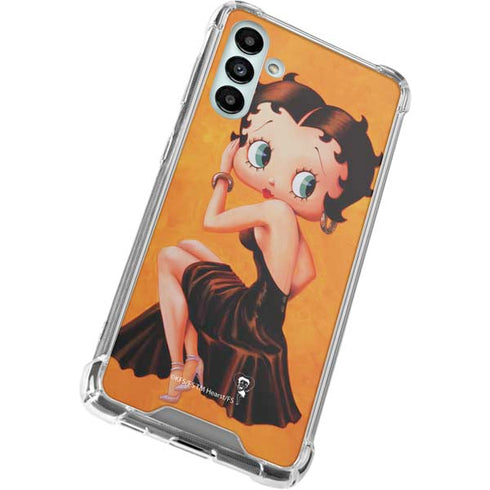 Betty Boop Little Black Dress Galaxy A13 5G Clear Case