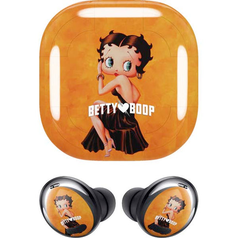Betty Boop Little Black Dress Galaxy Buds Pro Skin