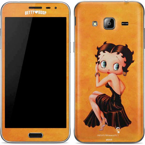 Betty Boop Little Black Dress Galaxy J3 Skin