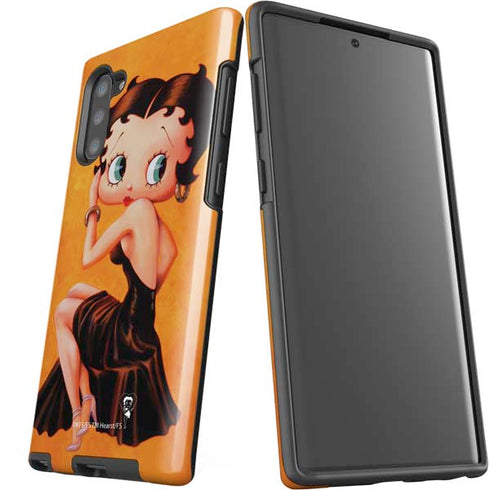 Betty Boop Little Black Dress Galaxy Note 10 Pro Case