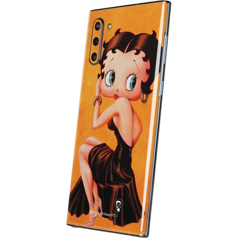 Betty Boop Little Black Dress Galaxy Note 10 Skin