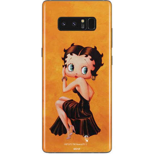 Betty Boop Little Black Dress Galaxy Note 8 Skin