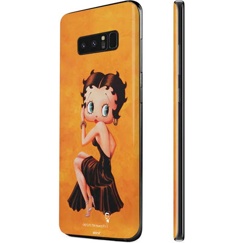 Betty Boop Little Black Dress Galaxy Note 8 Skin