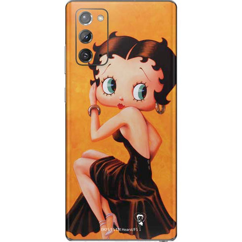 Betty Boop Little Black Dress Galaxy Note20 5G Skin