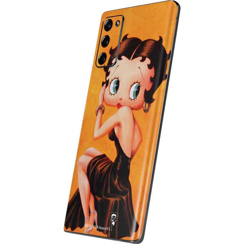 Betty Boop Little Black Dress Galaxy Note20 5G Skin