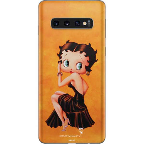 Betty Boop Little Black Dress Galaxy S10 Skin