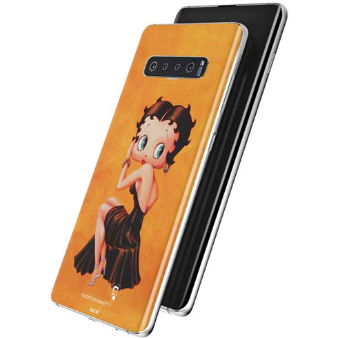 Betty Boop Little Black Dress Galaxy S10 Skin