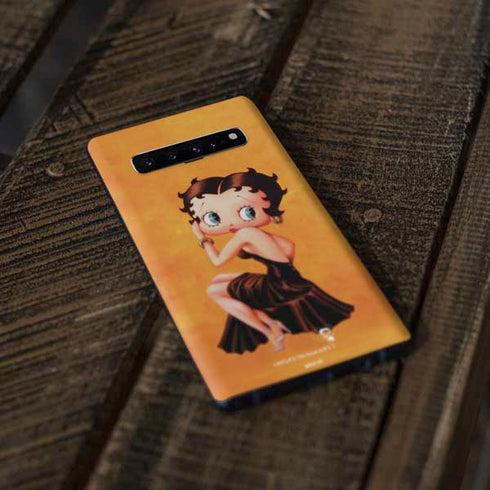 Betty Boop Little Black Dress Galaxy S10 Skin