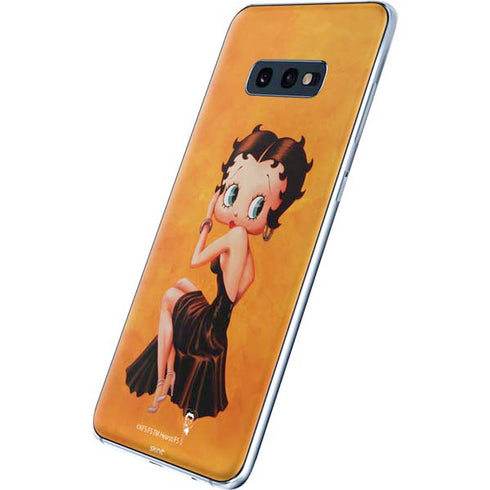 Betty Boop Little Black Dress Galaxy S10e Skin
