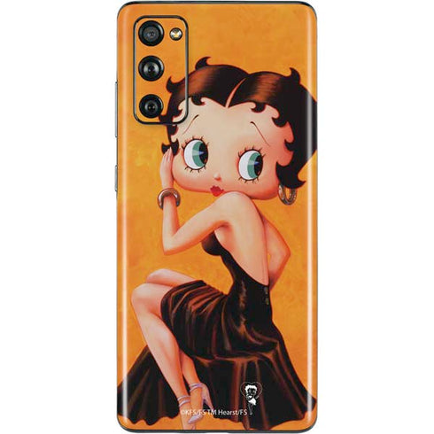 Betty Boop Little Black Dress Galaxy S20 Fan Edition Skin