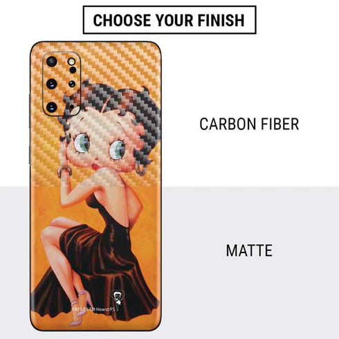 Betty Boop Little Black Dress Galaxy S20 Plus Skin