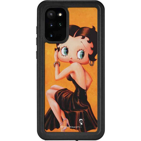 Betty Boop Little Black Dress Galaxy S20 Plus Waterproof Case