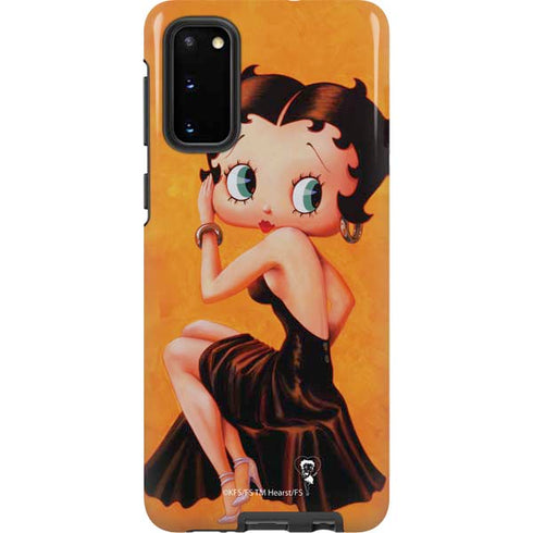 Betty Boop Little Black Dress Galaxy S20 Pro Case