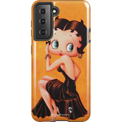 Betty Boop Little Black Dress Galaxy S21 5G Pro Case