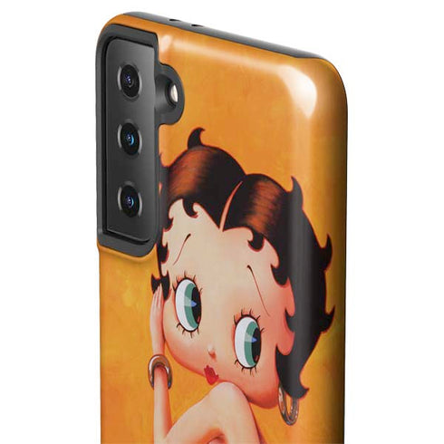 Betty Boop Little Black Dress Galaxy S21 Plus 5G Pro Case