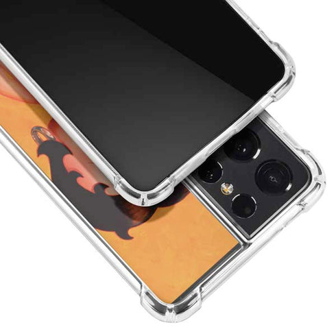 Betty Boop Little Black Dress Galaxy S21 Ultra 5G Clear Case