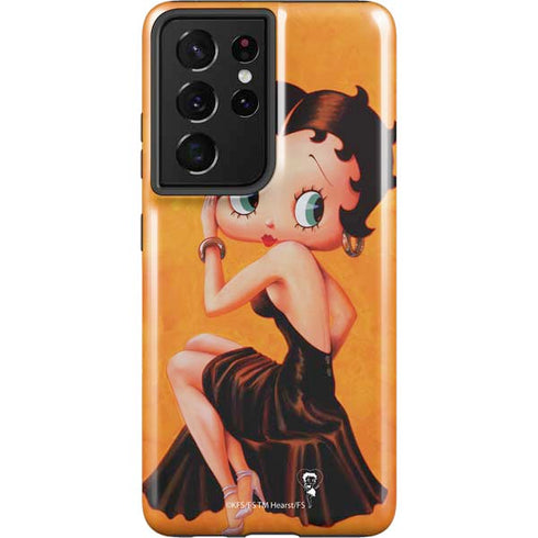 Betty Boop Little Black Dress Galaxy S21 Ultra 5G Pro Case