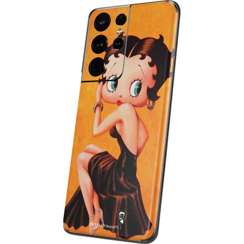 Betty Boop Little Black Dress Galaxy S21 Ultra 5G Skin