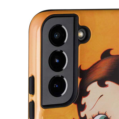 Betty Boop Little Black Dress Galaxy S22 Plus Pro Case