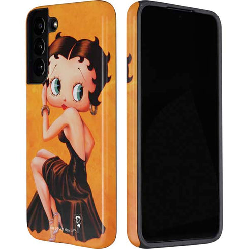 Betty Boop Little Black Dress Galaxy S22 Plus Pro Case
