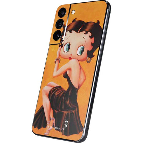 Betty Boop Little Black Dress Galaxy S22 Plus Skin