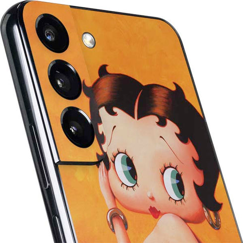 Betty Boop Little Black Dress Galaxy S22 Plus Skin