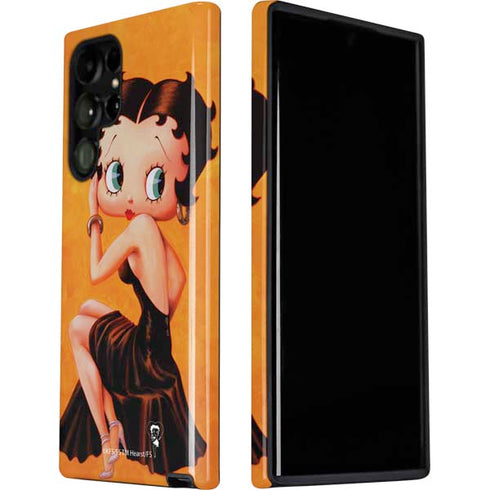 Betty Boop Little Black Dress Galaxy S22 Ultra Pro Case