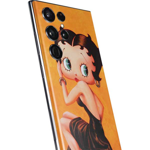 Betty Boop Little Black Dress Galaxy S22 Ultra Skin