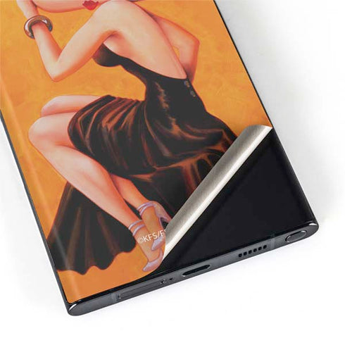 Betty Boop Little Black Dress Galaxy S22 Ultra Skin