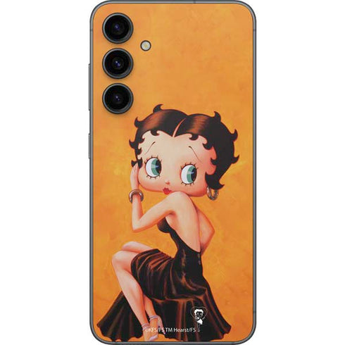 Betty Boop Little Black Dress Galaxy S23 FE Skin