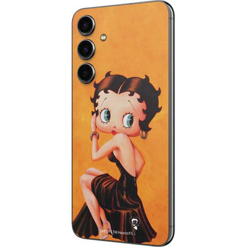 Betty Boop Little Black Dress Galaxy S23 FE Skin