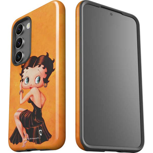 Betty Boop Little Black Dress Galaxy S23 Plus Pro Case