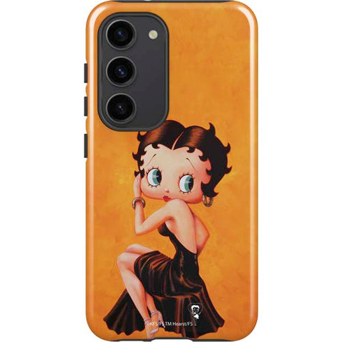 Betty Boop Little Black Dress Galaxy S23 Pro Case