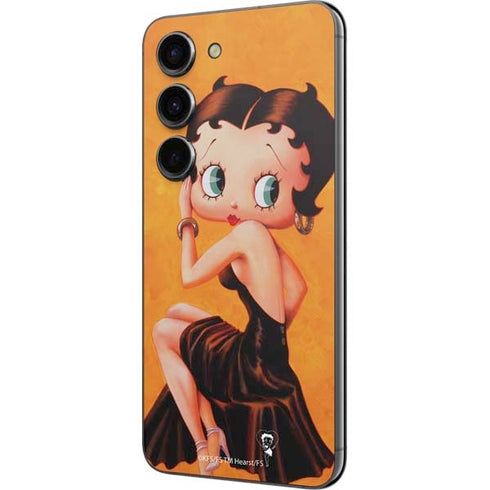 Betty Boop Little Black Dress Galaxy S23 Skin