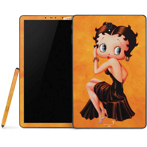 Betty Boop Little Black Dress Samsung Galaxy Tab Skin
