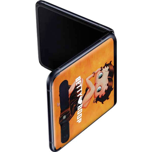 Betty Boop Little Black Dress Galaxy Z Flip Skin